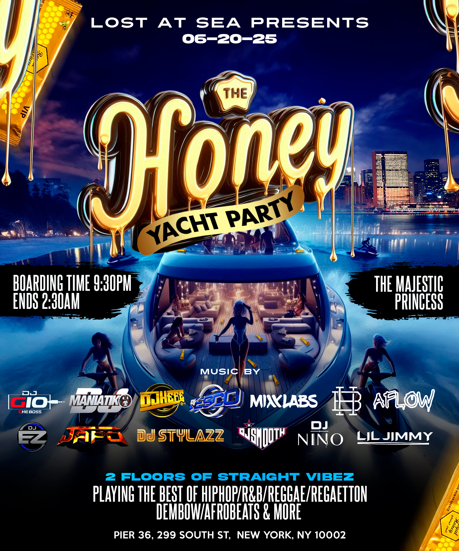 THE HONEY YACHT PARTY