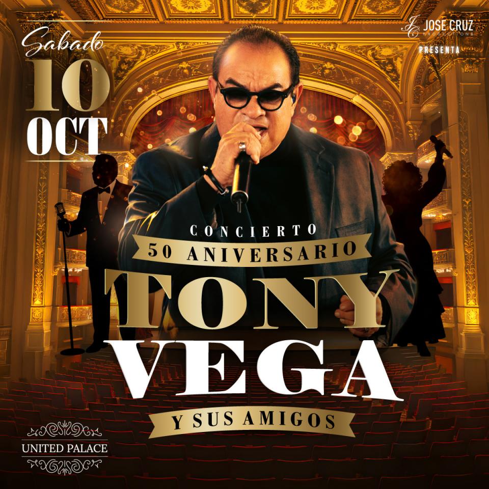 Buy tickets for TONY VEGA TONY VEGA