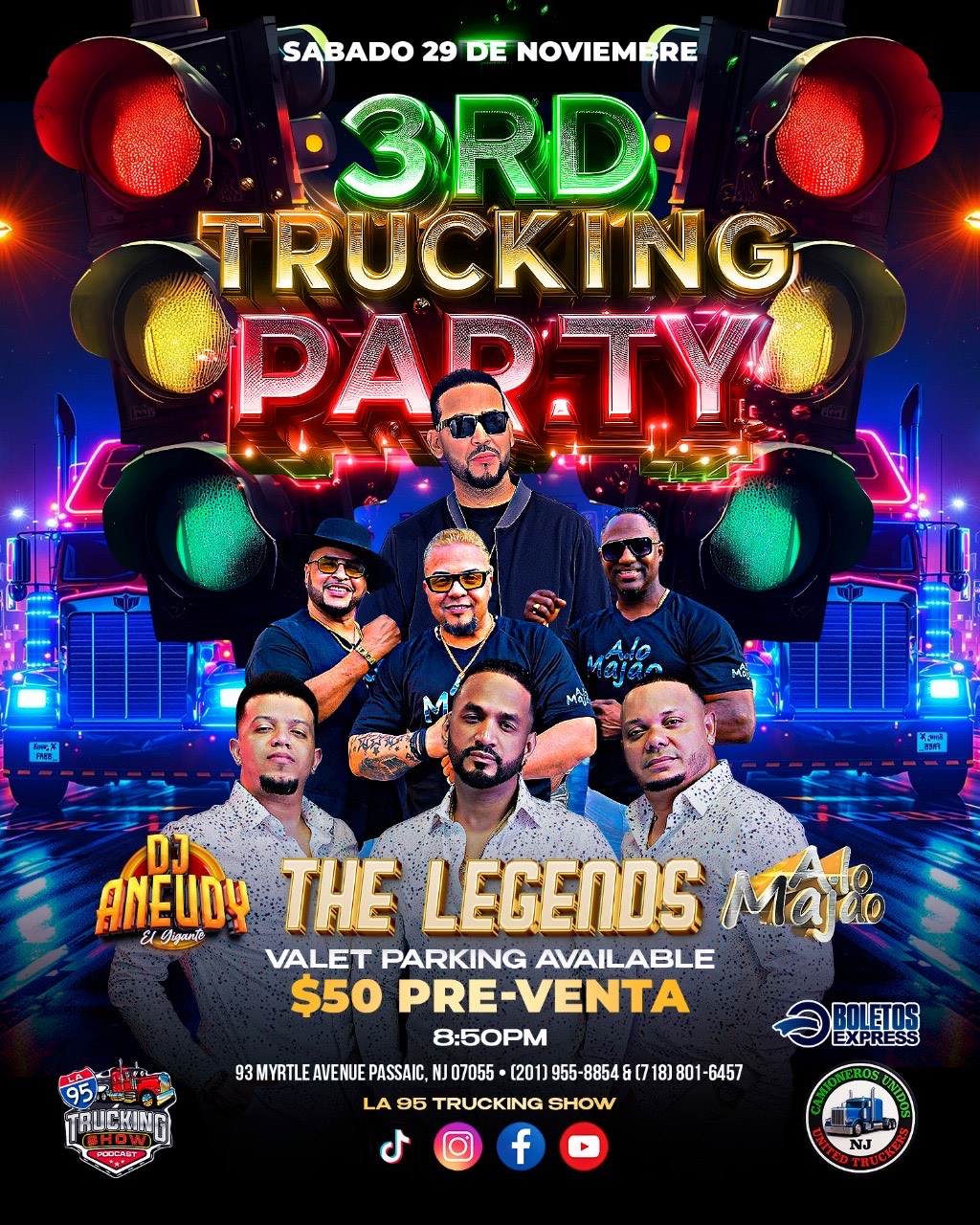THE LEGENDS 3RD TRUCKING PARTY