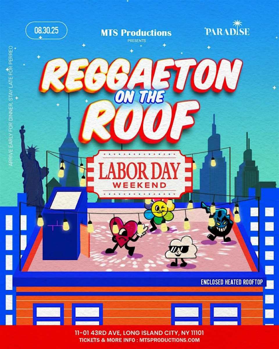 Reggaeton on the Roof – Labor Day Weekend at Lost in Paradise Rooftop