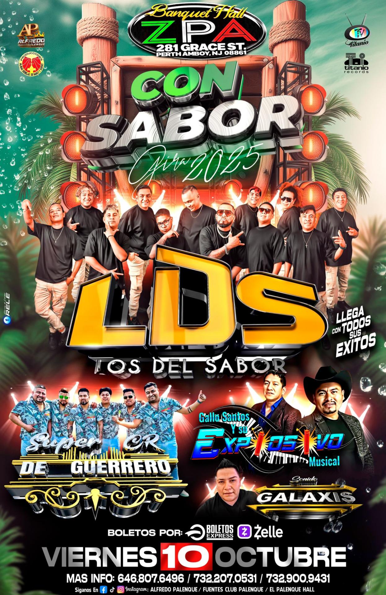 LDS LOS DEL SABOR | SUPER CR DE GUERRERO | & GALLO SANTOS Y SU EXPLOSIVO