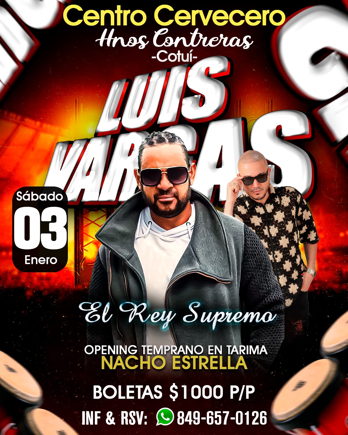 Buy tickets for LUIS VARGAS LUIS VARGAS