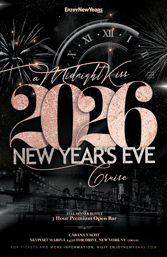 Buy tickets for A Midnight Kiss New Year’s Eve All-Inclusive Fireworks Cruise 2026 A Midnight Kiss New Year’s Eve All-Inclusive Fireworks Cruise 2026