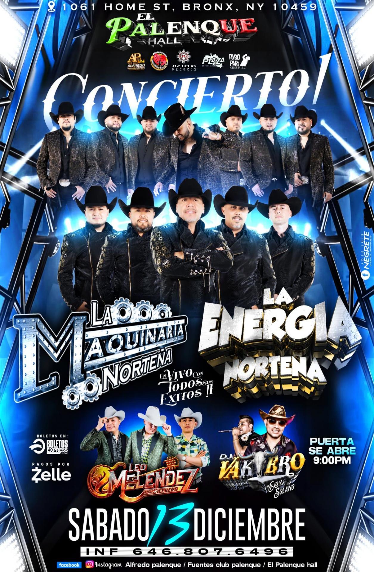 Buy tickets for LA MAQUINARIA NORTEÑA & LA ENERGIA NORTEÑA LA MAQUINARIA NORTEÑA & LA ENERGIA NORTEÑA
