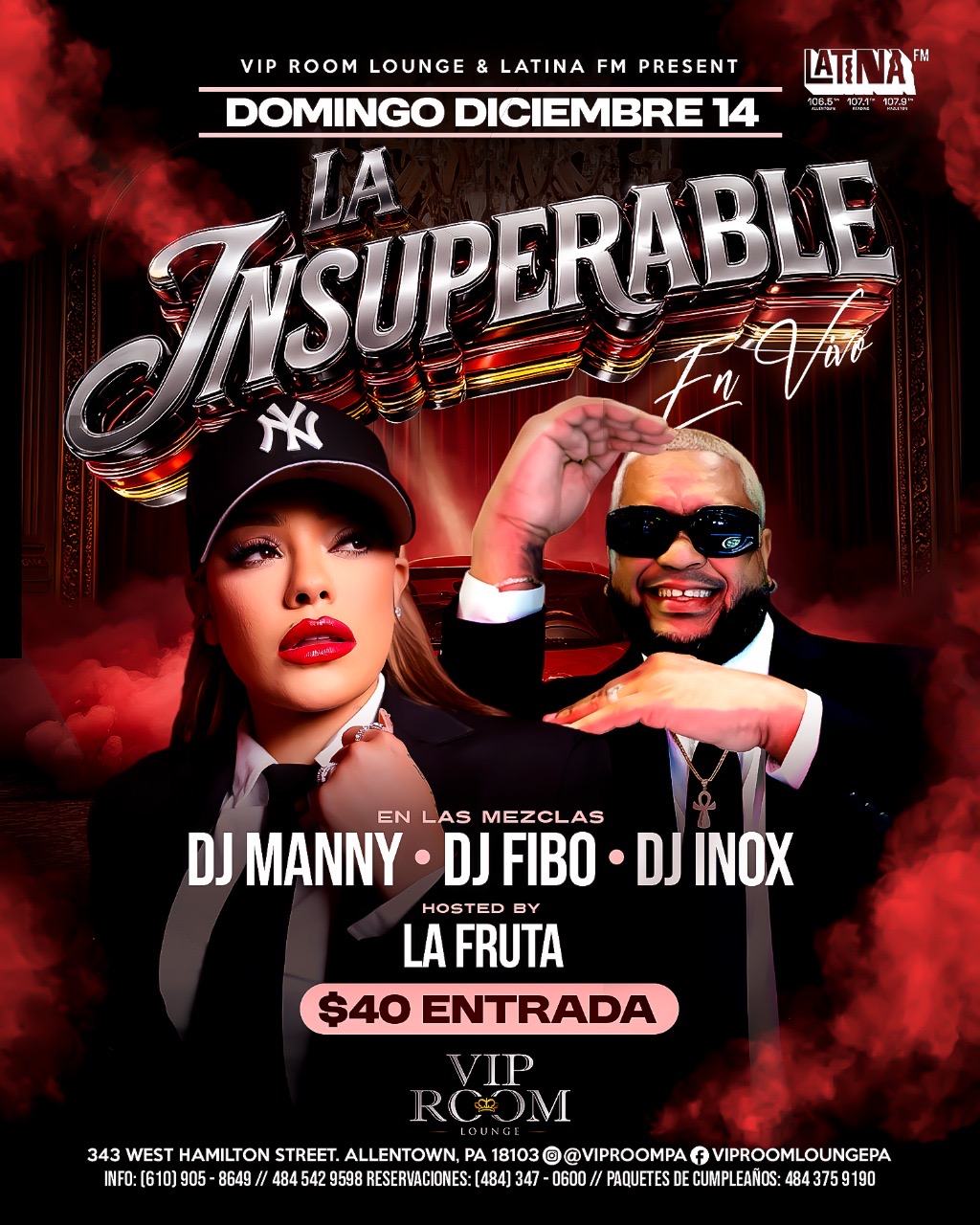Buy tickets for LA INSUPERABLE | HOSTED BY LA FRUTA LA INSUPERABLE | HOSTED BY LA FRUTA