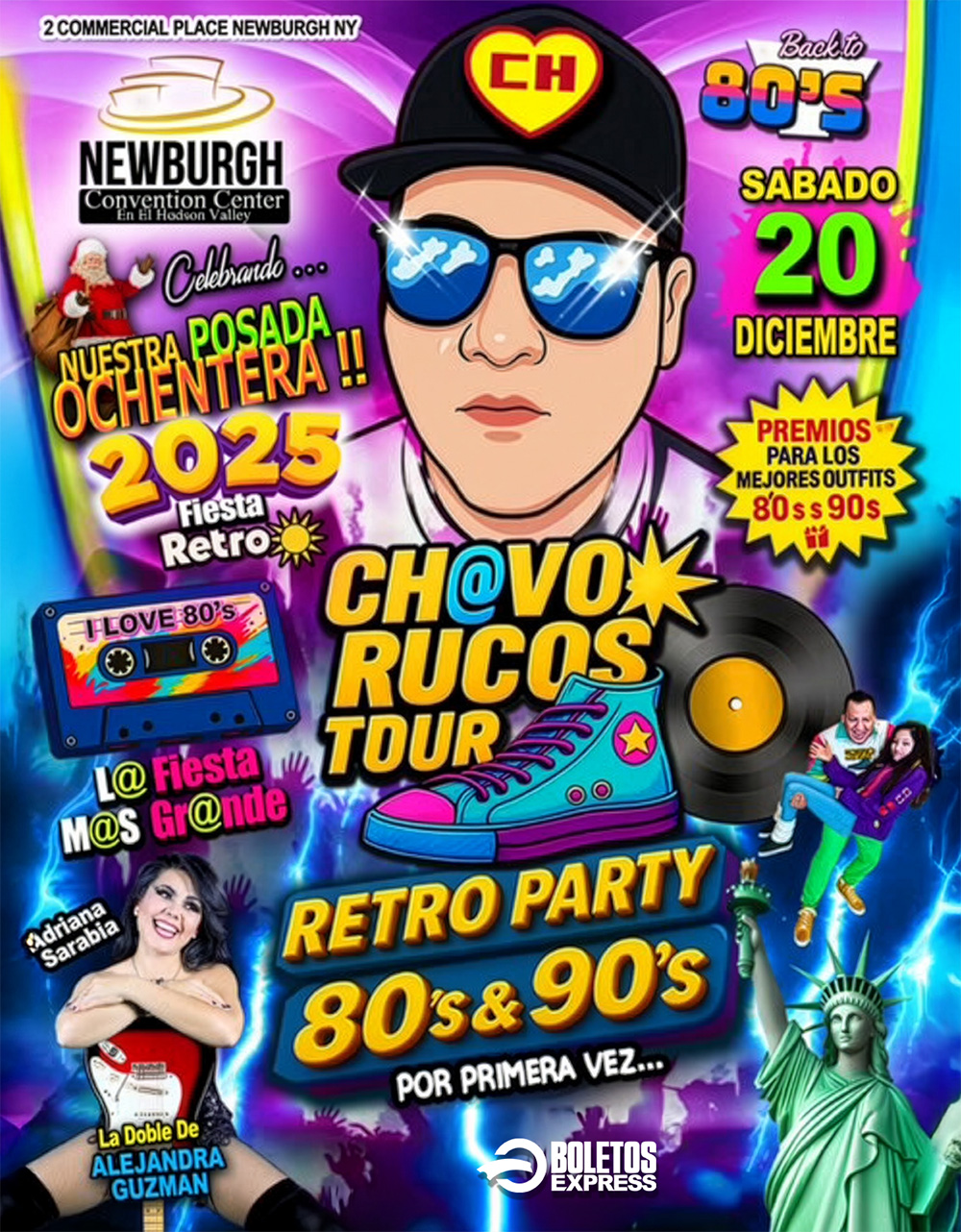 Buy tickets for RETRO PARTY 80's & 90's CHAVOS RUCOS TOUR RETRO PARTY 80's & 90's CHAVOS RUCOS TOUR