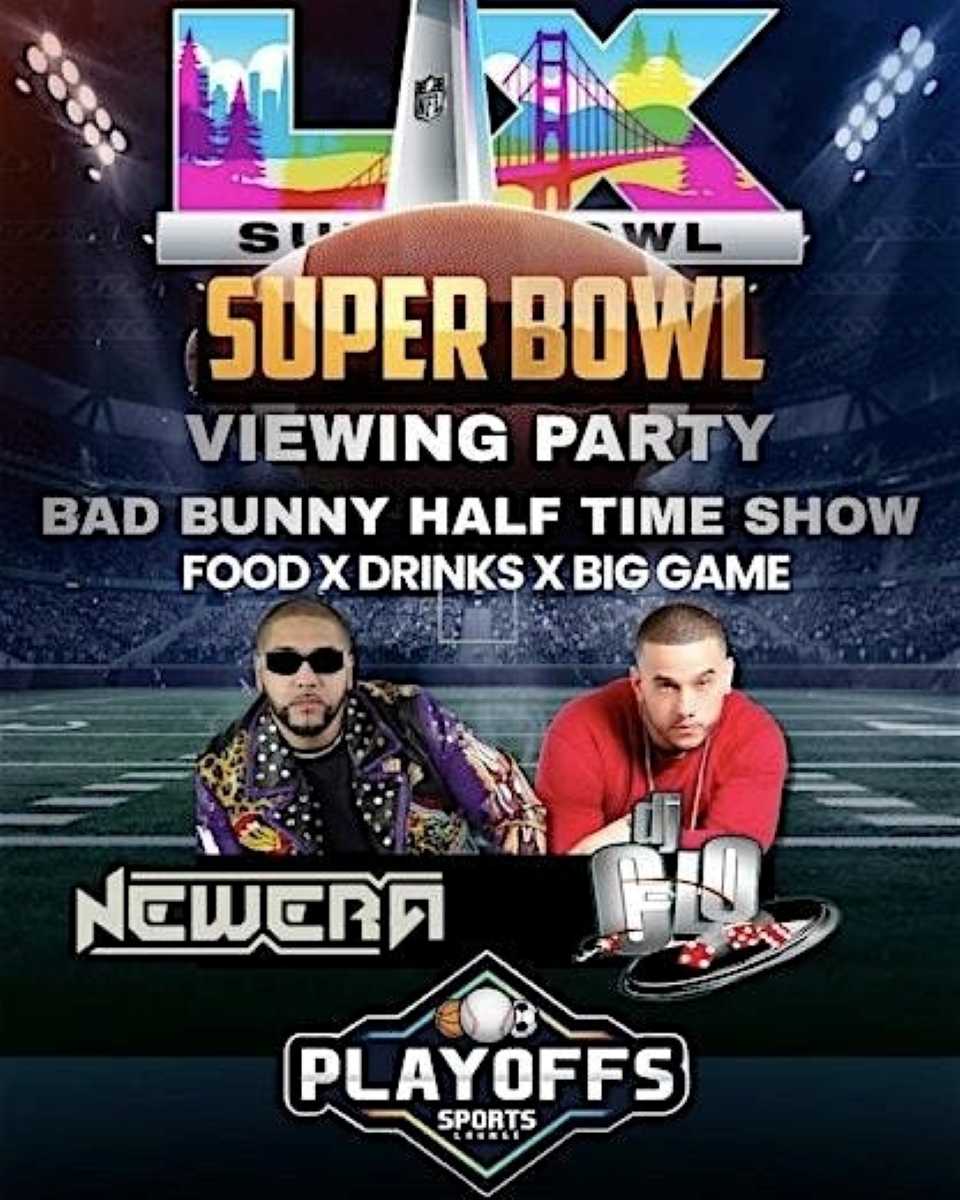 Buy tickets for Playoffs Sports Lounge Super Bowl Party Viewing Party Playoffs Sports Lounge Super Bowl Party Viewing Party