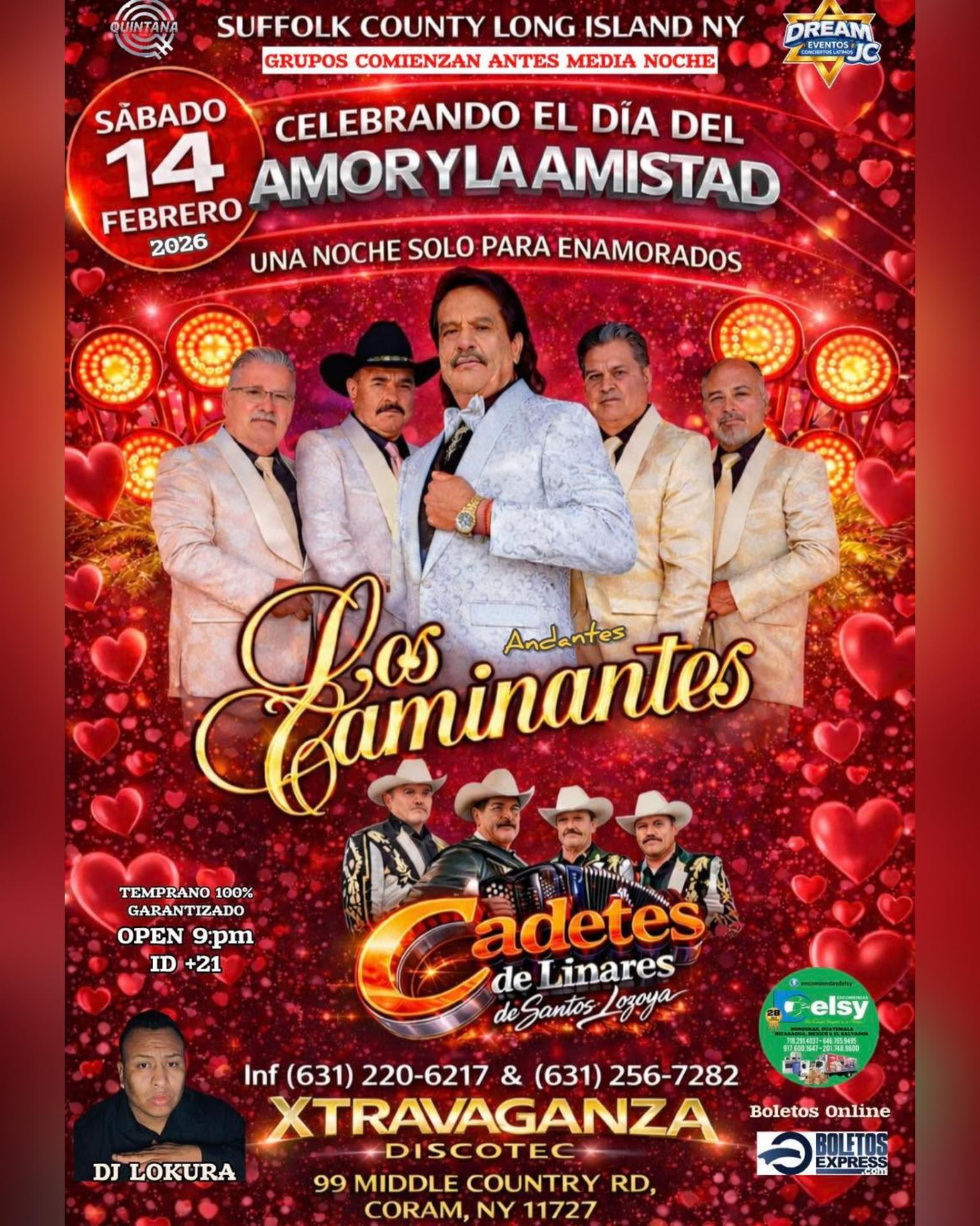 Buy tickets for Los caminantes y Cadetes de linares open 9:pm el show 10:30 en tarima garantizado temprano Los caminantes y Cadetes de linares open 9:pm el show 10:30 en tarima garantizado temprano