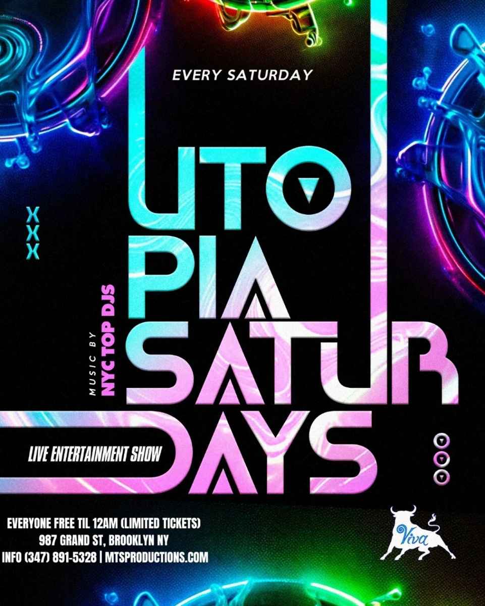 Buy tickets for Utopia Saturdays at Viva Toro Nightclub – February 7th | Williamsburg BK Utopia Saturdays at Viva Toro Nightclub – February 7th | Williamsburg BK