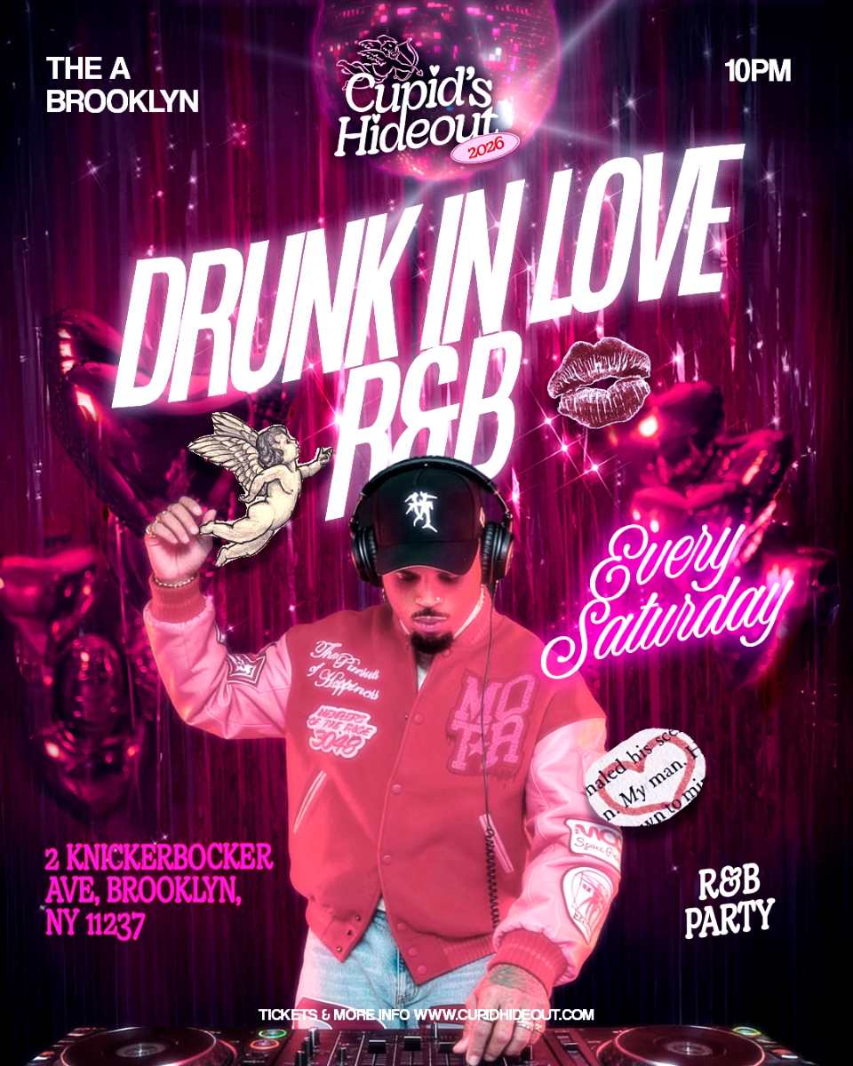 Buy tickets for Drunk In Love R&B Party at Ainsworth Brooklyn | Bushwick Nightlife Saturday Drunk In Love R&B Party at Ainsworth Brooklyn | Bushwick Nightlife Saturday