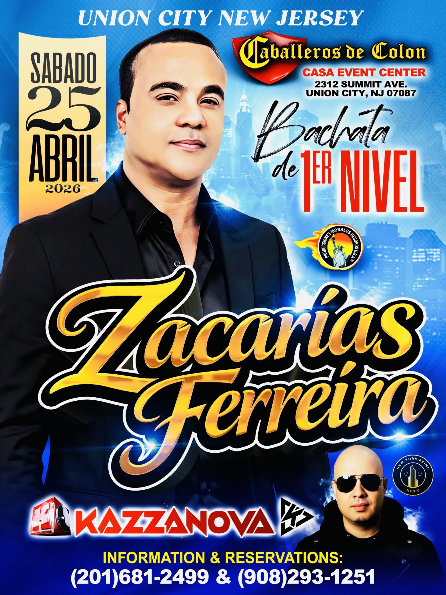 ZACARIAS FERREIRA en UNION CITY NJ