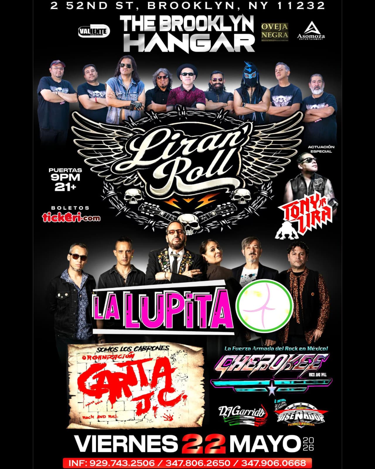 LIRAN’ ROLL  I  LA LUPITA  I  SONIDO CHEROKEE | CARITA JC
