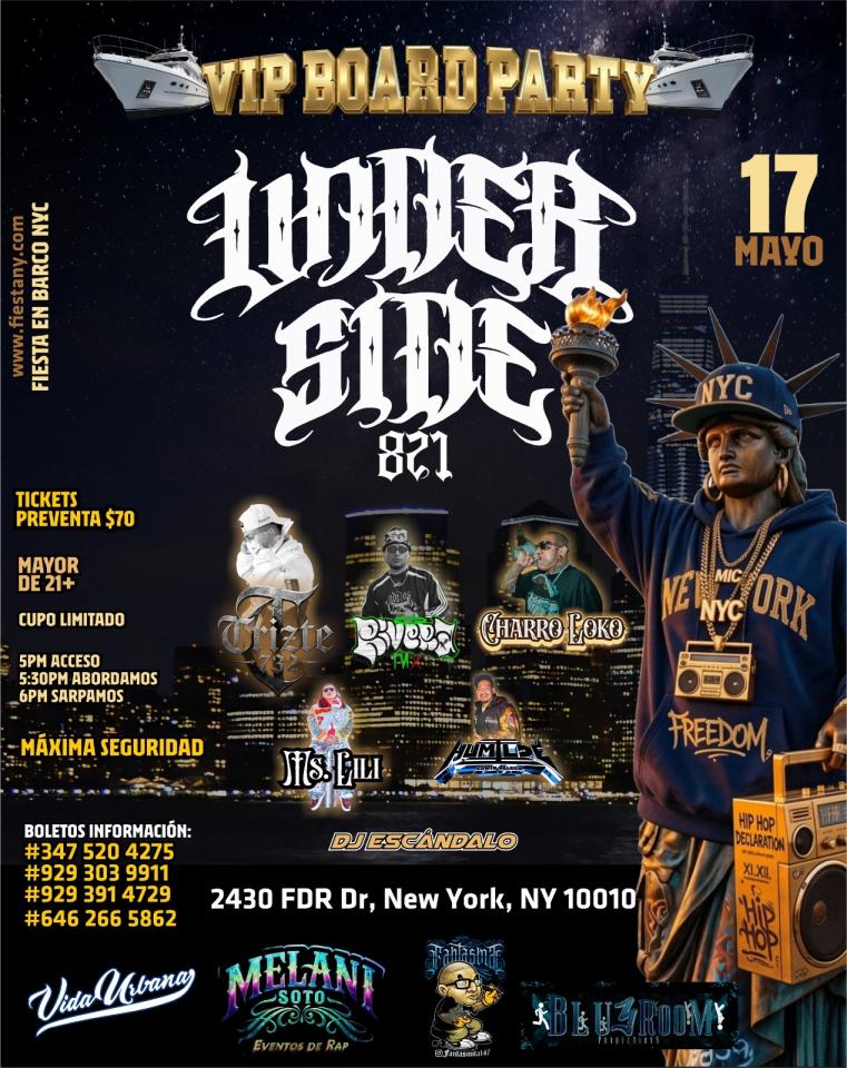 Under Side 821 + Artistas Invitados + Unica Presentacion