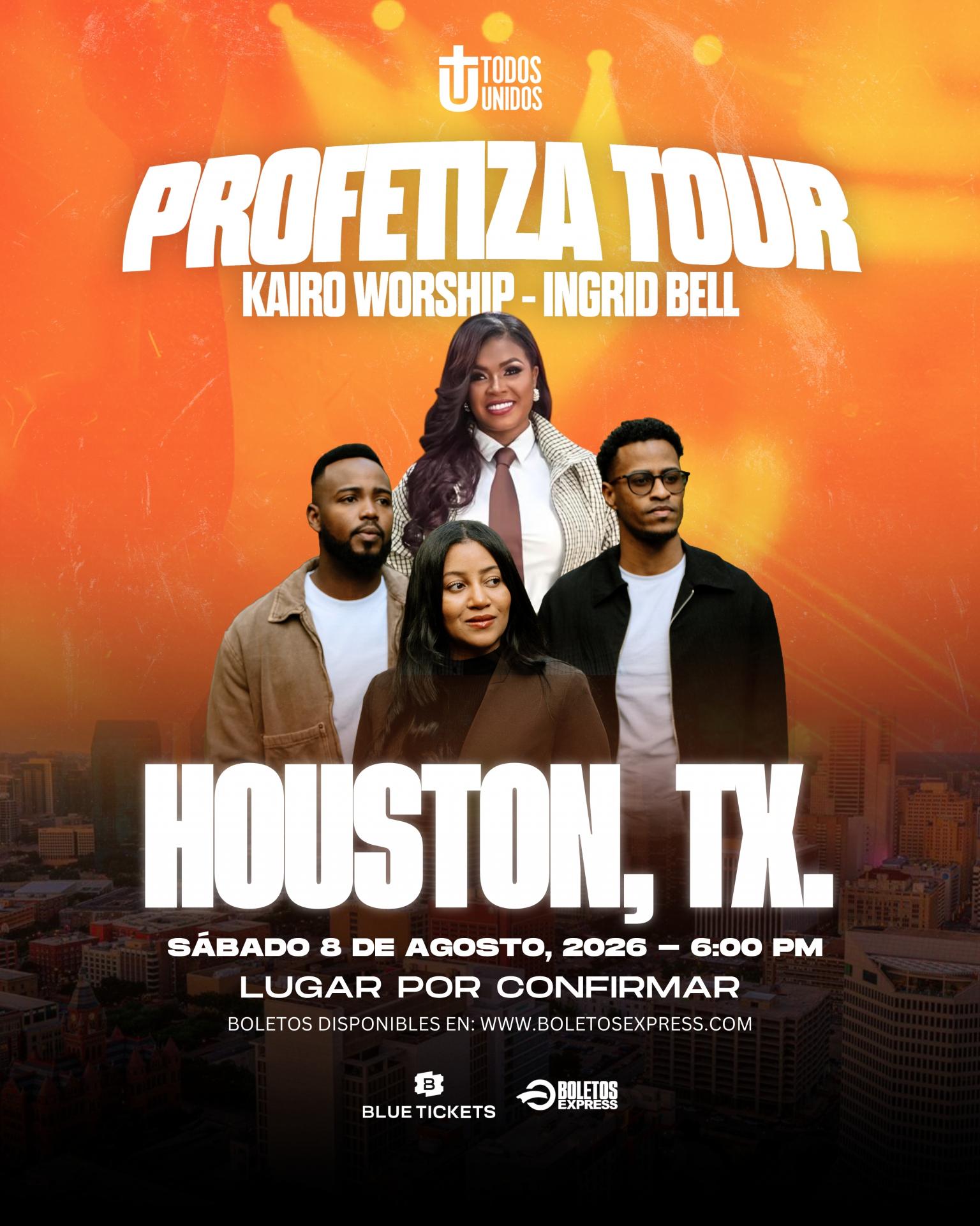 Buy tickets for PROFETIZA TOUR - HOUSTON, TX PROFETIZA TOUR - HOUSTON, TX