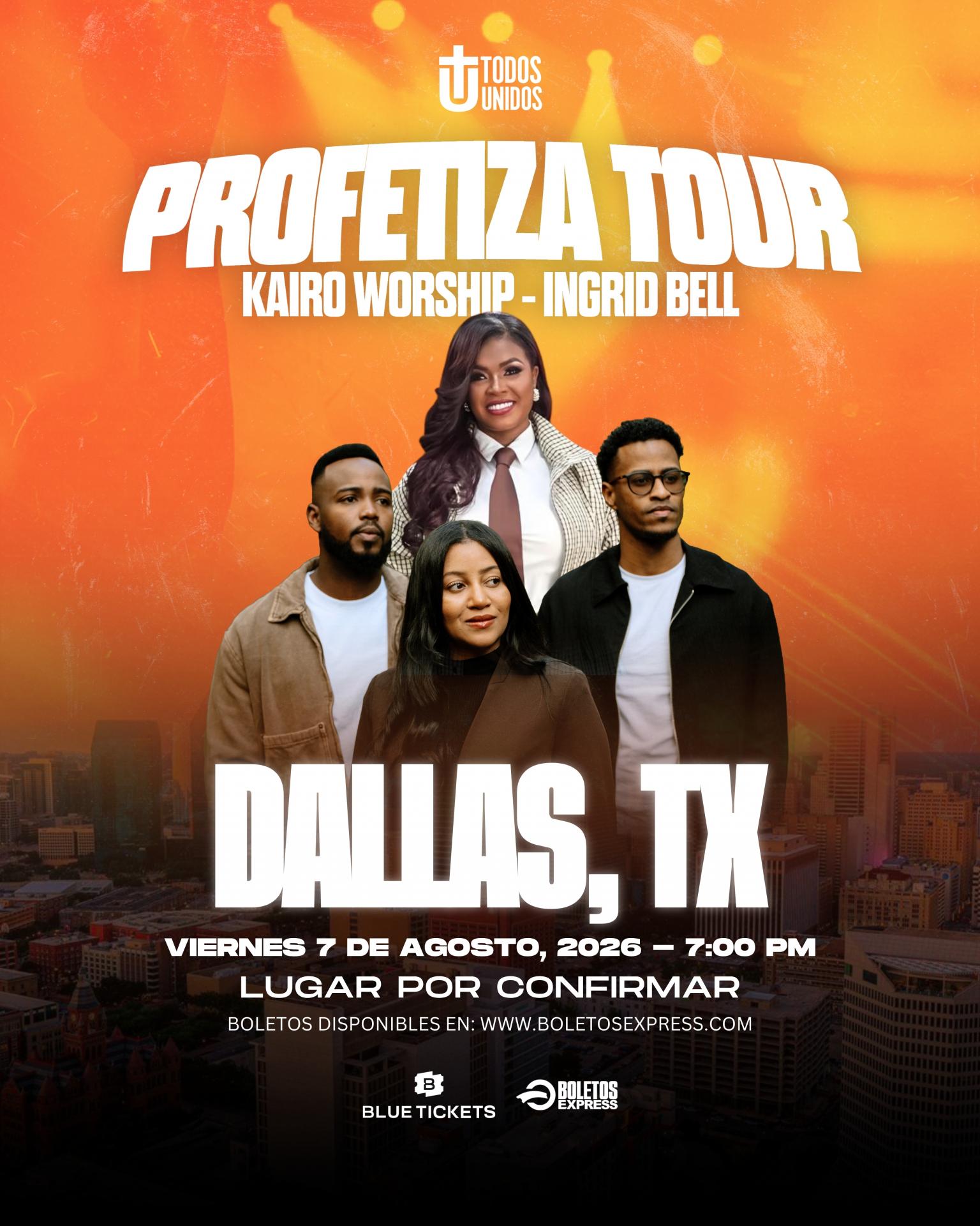 Buy tickets for PROFETIZA TOUR - DALLAS, TX. PROFETIZA TOUR - DALLAS, TX.