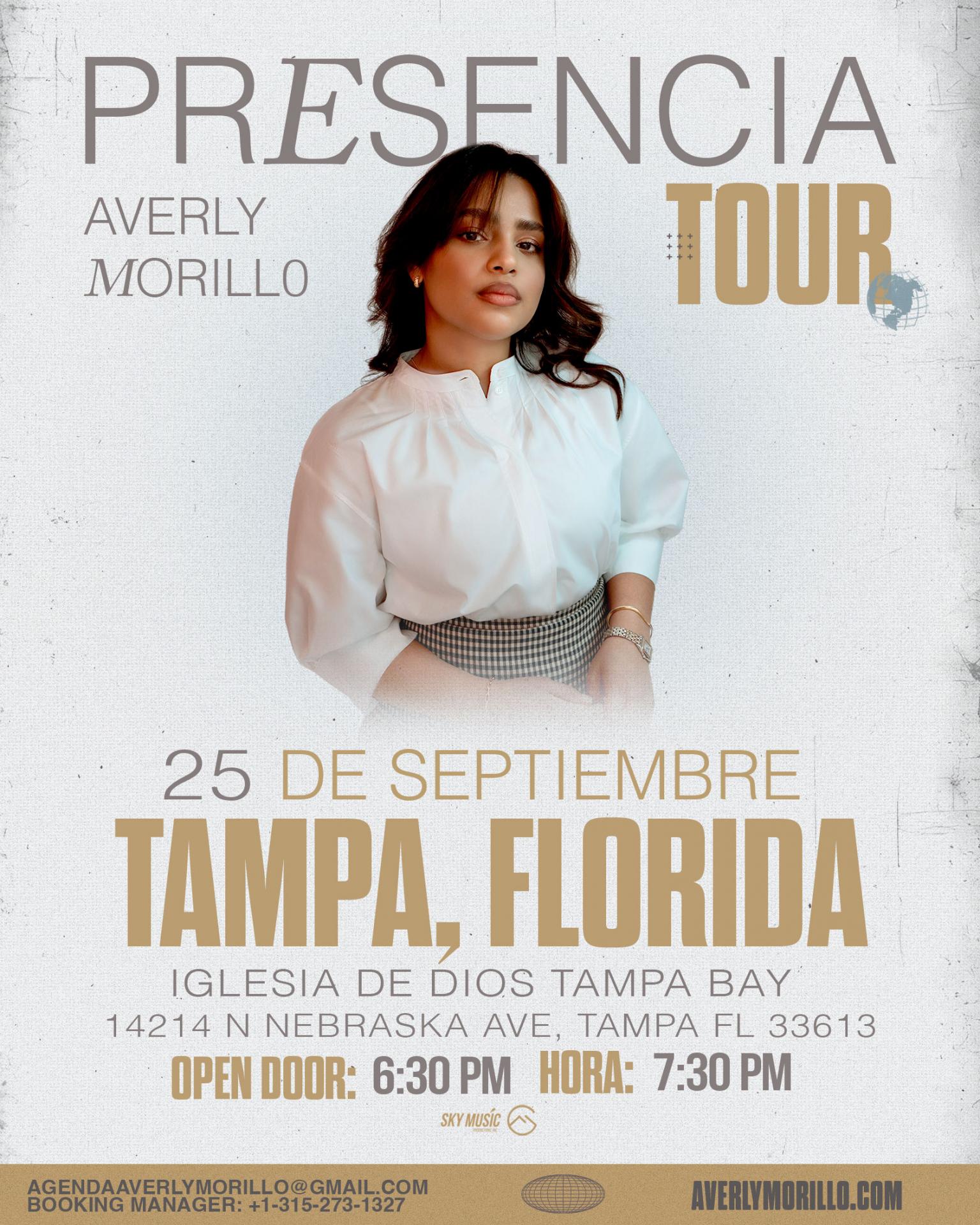 Buy tickets for Averly Morillo Averly Morillo