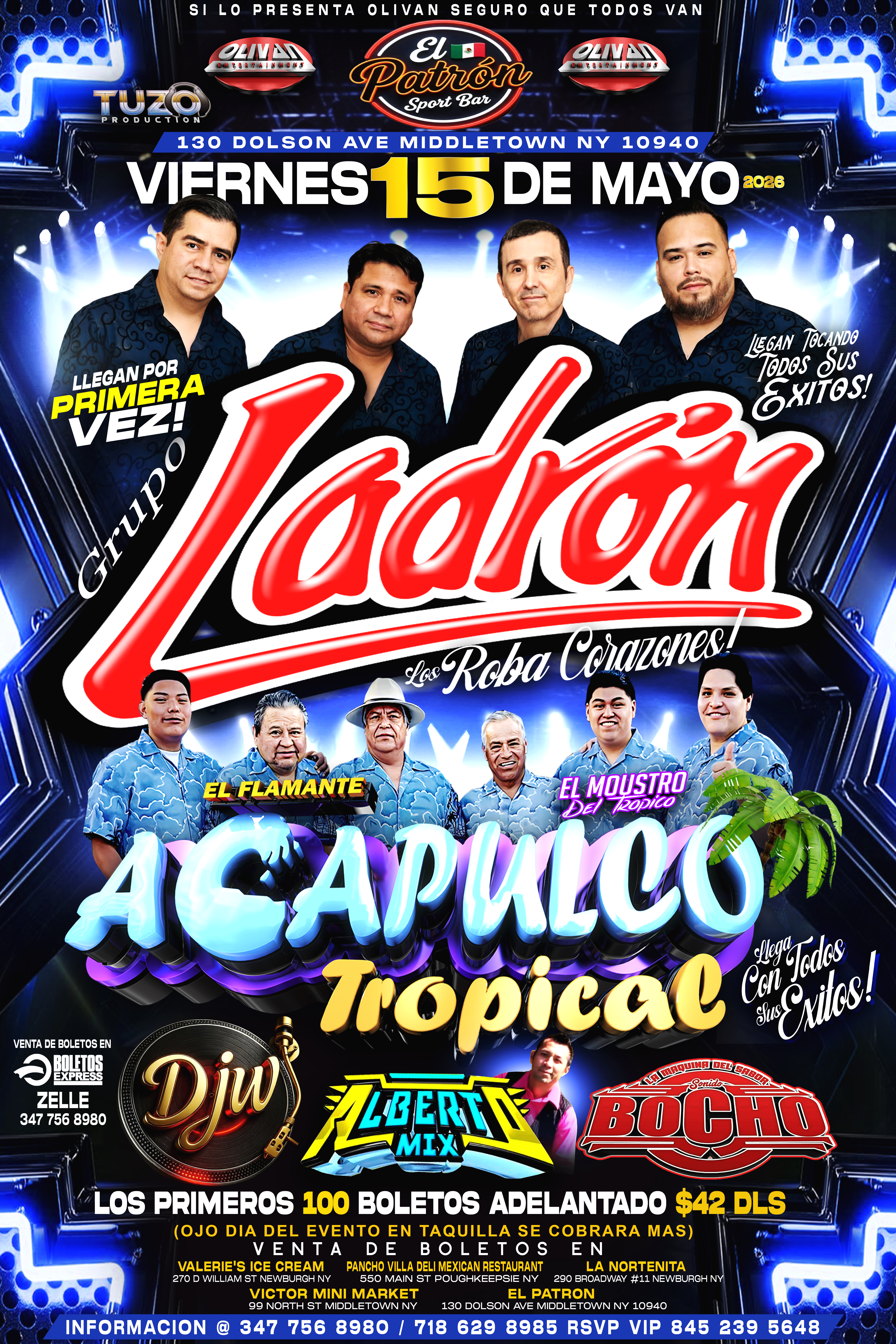 Grupo Ladron, El Flamante Acapulco Tropical