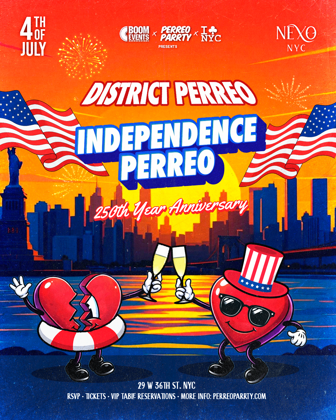 Buy tickets for Independence Day Perreo at Nexo Nightclub Two Floors NYC Independence Day Perreo at Nexo Nightclub Two Floors NYC