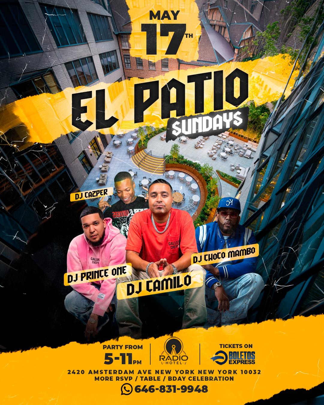 El Patio Sunday's Dj Camilo