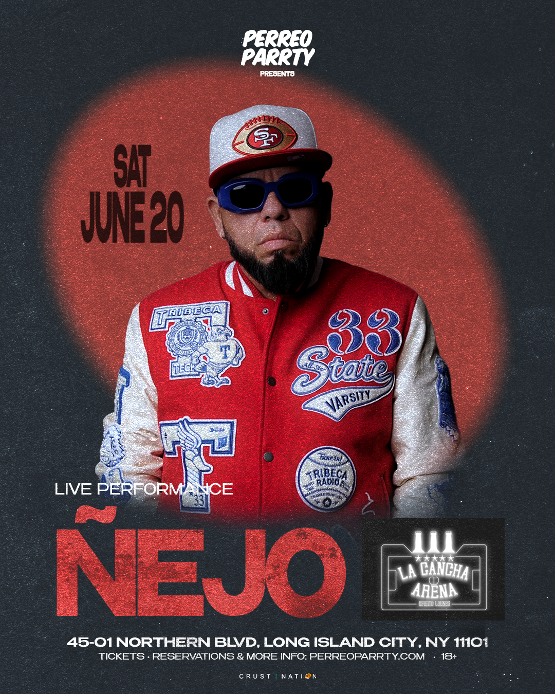 Buy tickets for Perreo Glow: NEJO performing Live (18+) Queens Warehouse Reggaeton Party Perreo Glow: NEJO performing Live (18+) Queens Warehouse Reggaeton Party
