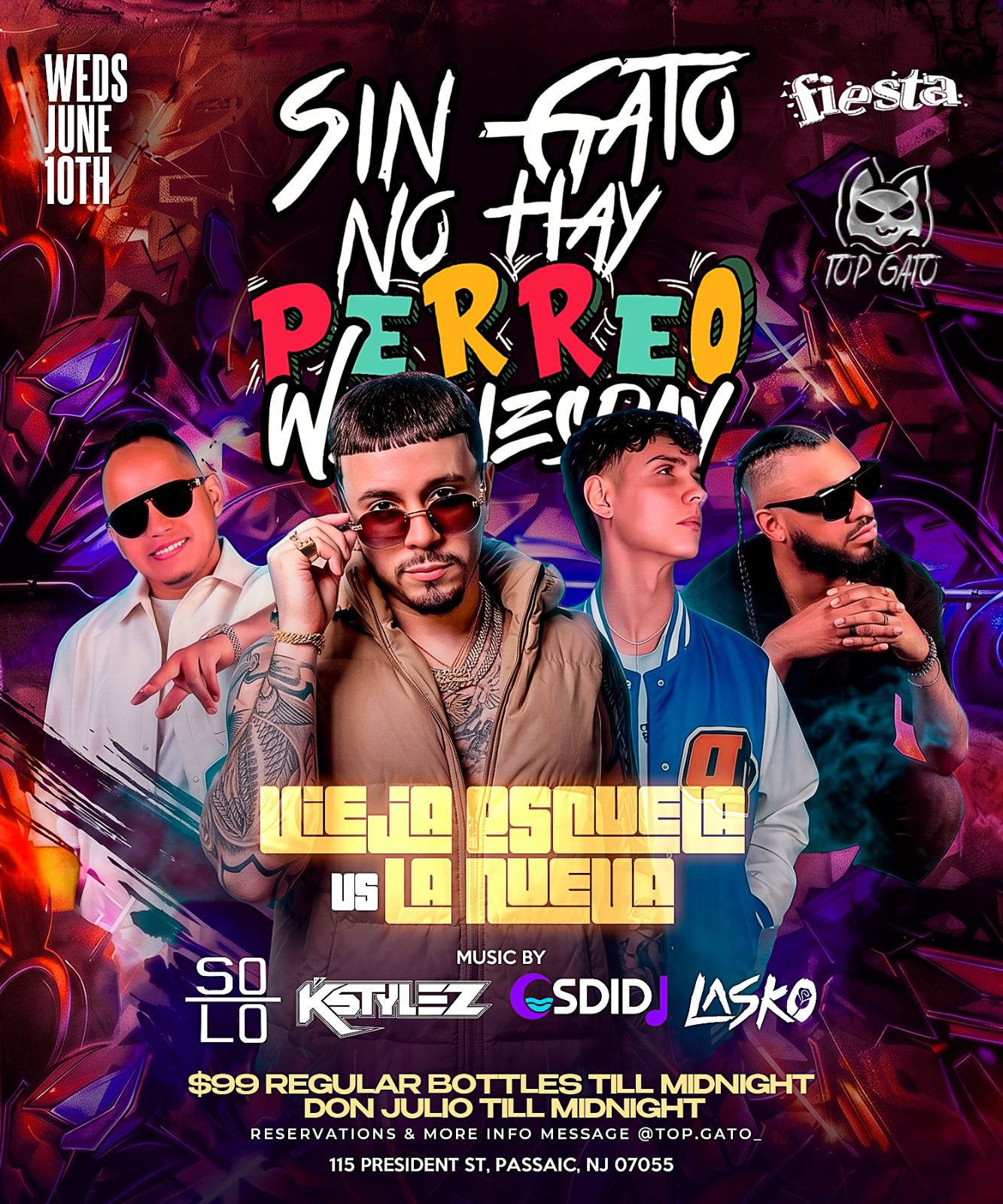 PERREO WEDNESDAY - VIEJA ESCUELA VS LA NUEVA