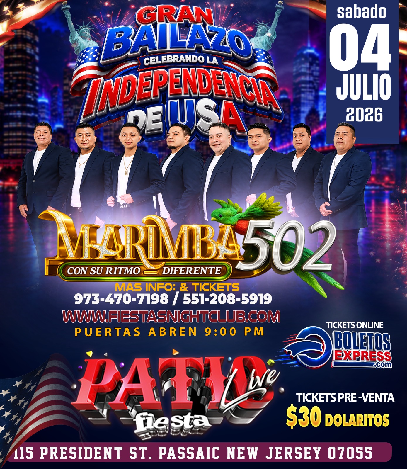 MARIMBA 502 CON SU RITMO DIFERENTE