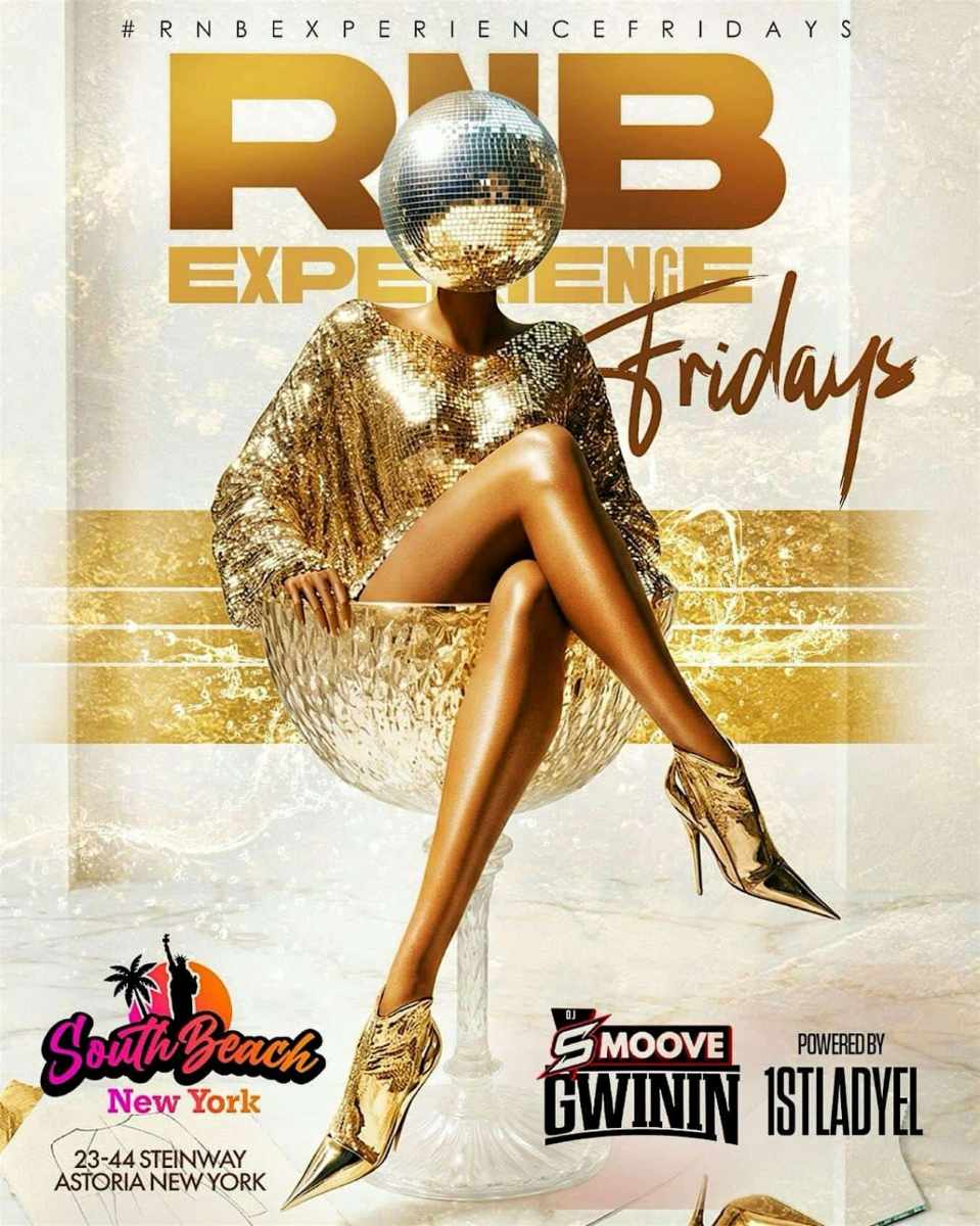 Buy tickets for RNB Experience Fridays at South Beach Astoria – Every Friday RNB Experience Fridays at South Beach Astoria – Every Friday