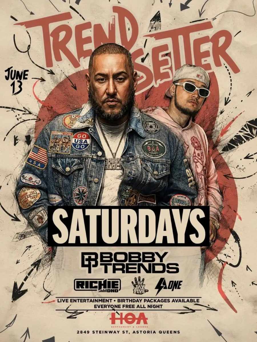 Buy tickets for TrendSetter Saturdays at HOA Astoria | Free Entry Party in Astoria – Jun 13 TrendSetter Saturdays at HOA Astoria | Free Entry Party in Astoria – Jun 13
