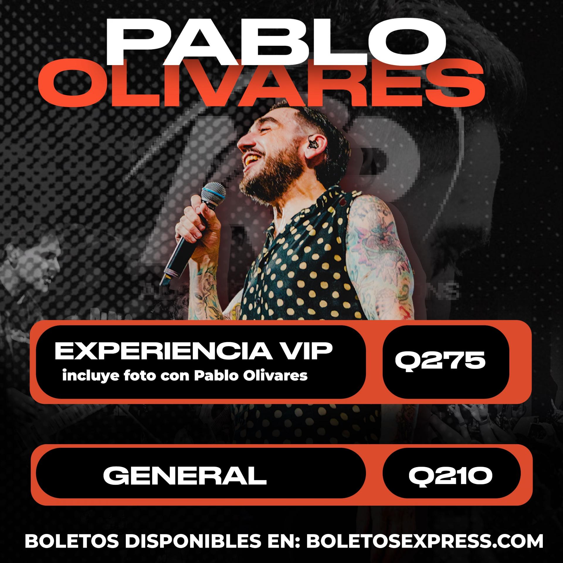 Buy tickets for PABLO OLIVARES Y SU BANDA - GUATEMALA PABLO OLIVARES Y SU BANDA - GUATEMALA