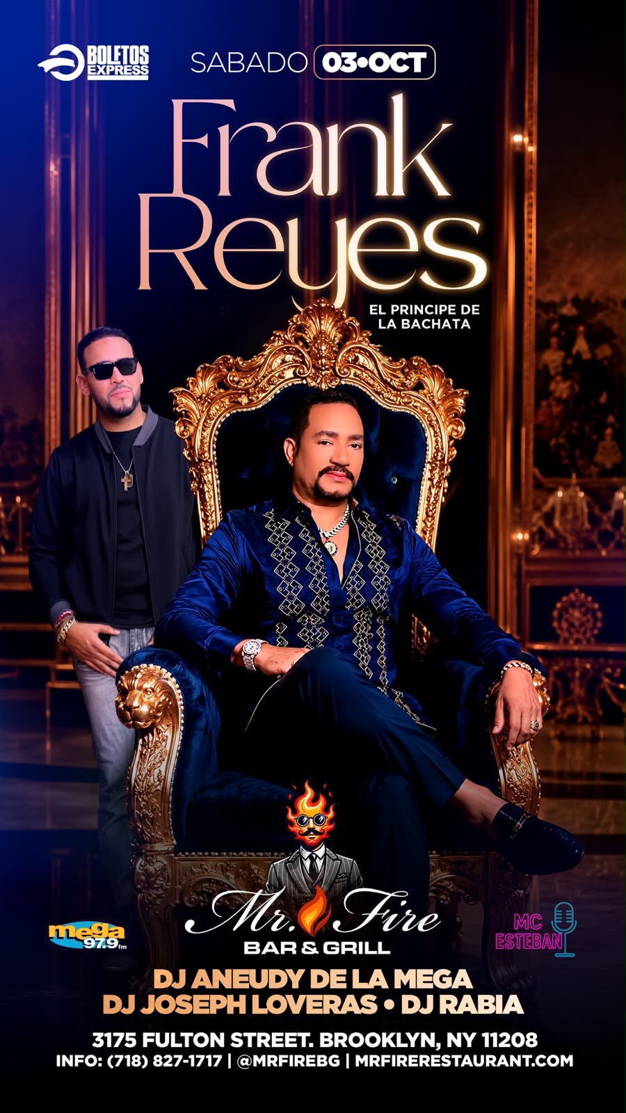 FRANK REYES / DJ ANEUDY DE LA MEGA 97.9