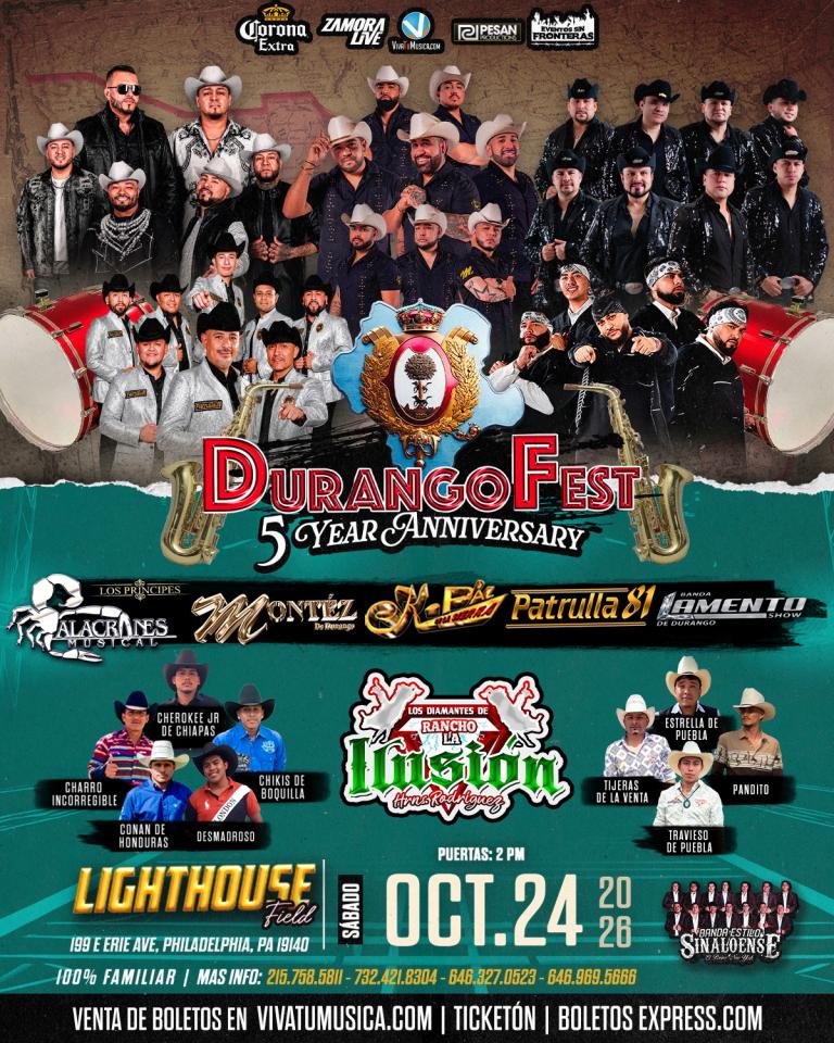 DURANGOFEST EN LIGHTHOUSE FIELD (PHILADELPHIA, PA)