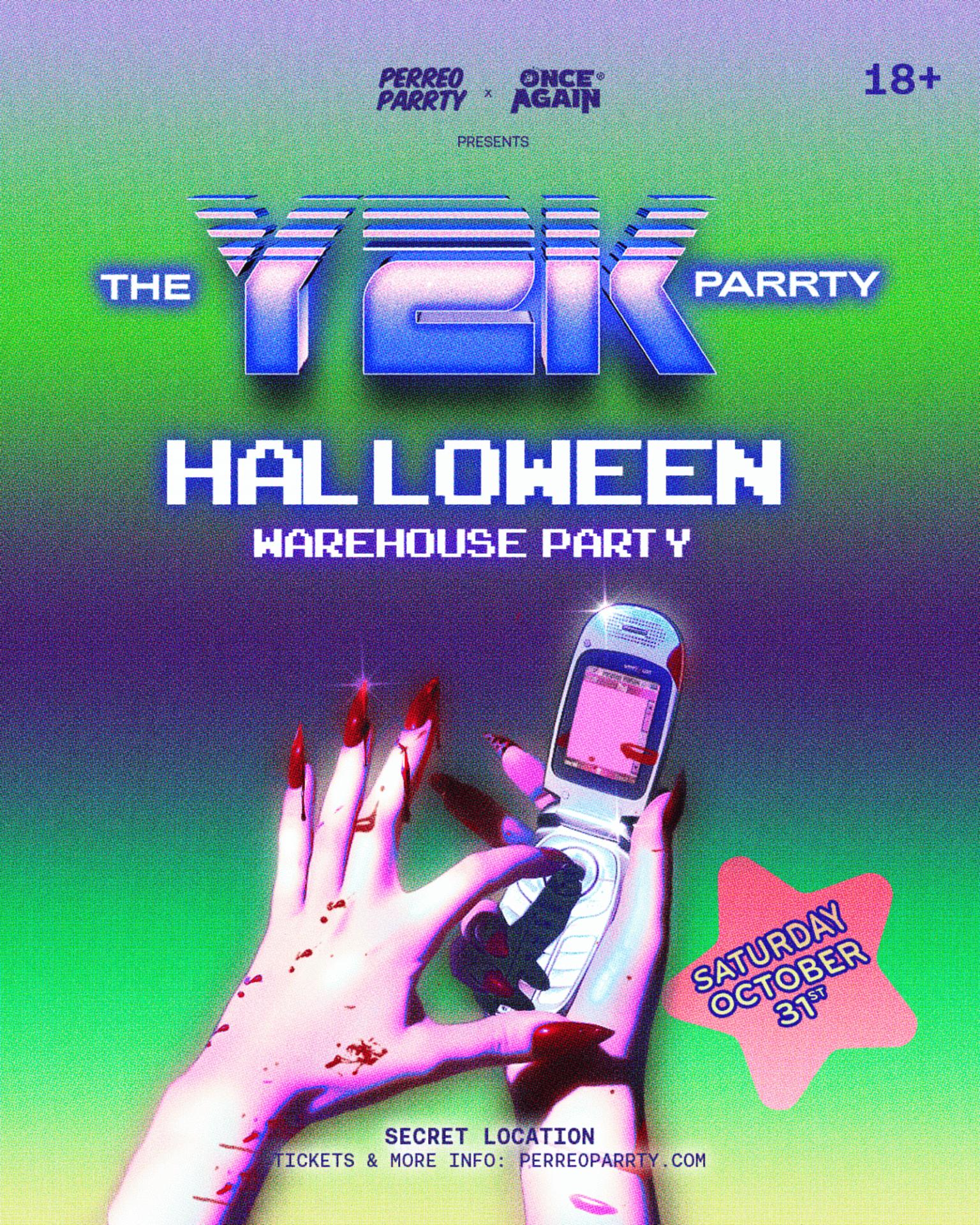THE Y2K HALLOWEEN PARRTY - (DAY 2) Secret Warehouse NYC | 18+