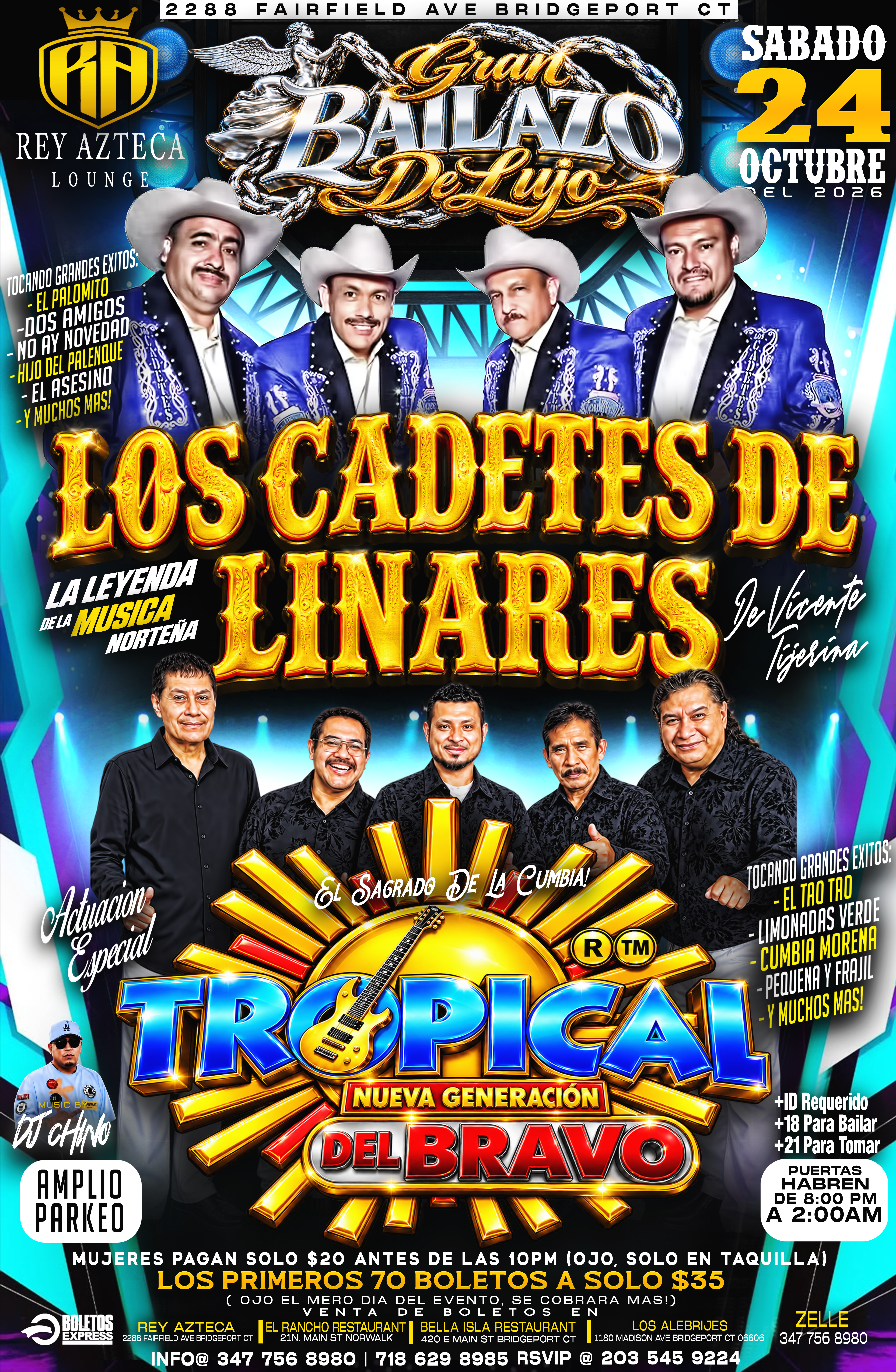 Buy tickets for Los Cadetes De Linares | Tropical Del Bravo Los Cadetes De Linares | Tropical Del Bravo