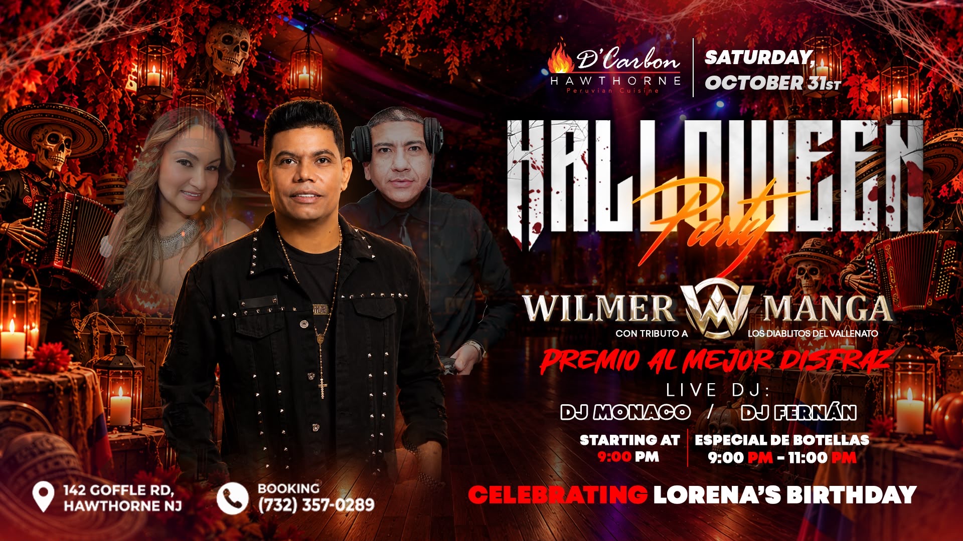 HALLOWEEN PARTY - WILMER MANGA