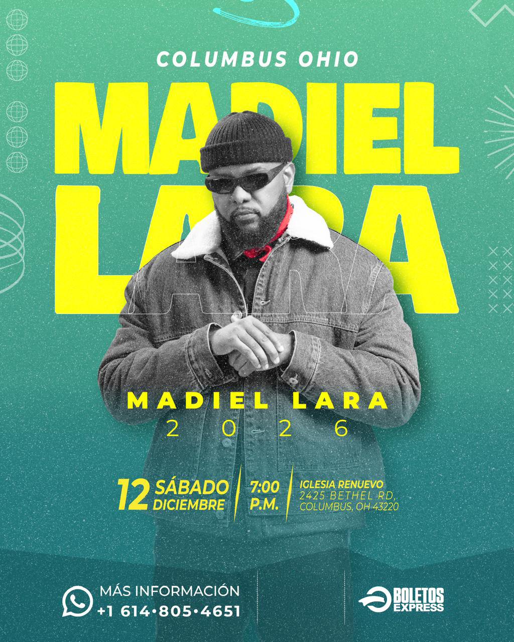 Buy tickets for MADIEL LARA MADIEL LARA