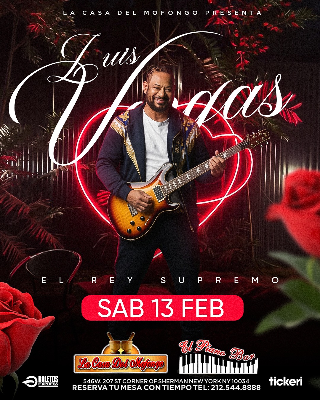 Buy tickets for LUIS VARGAS LUIS VARGAS