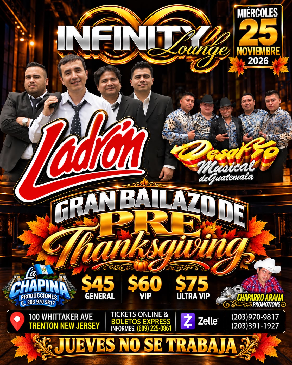 GRAN BAILAZO DE PRE THANKSGIVING