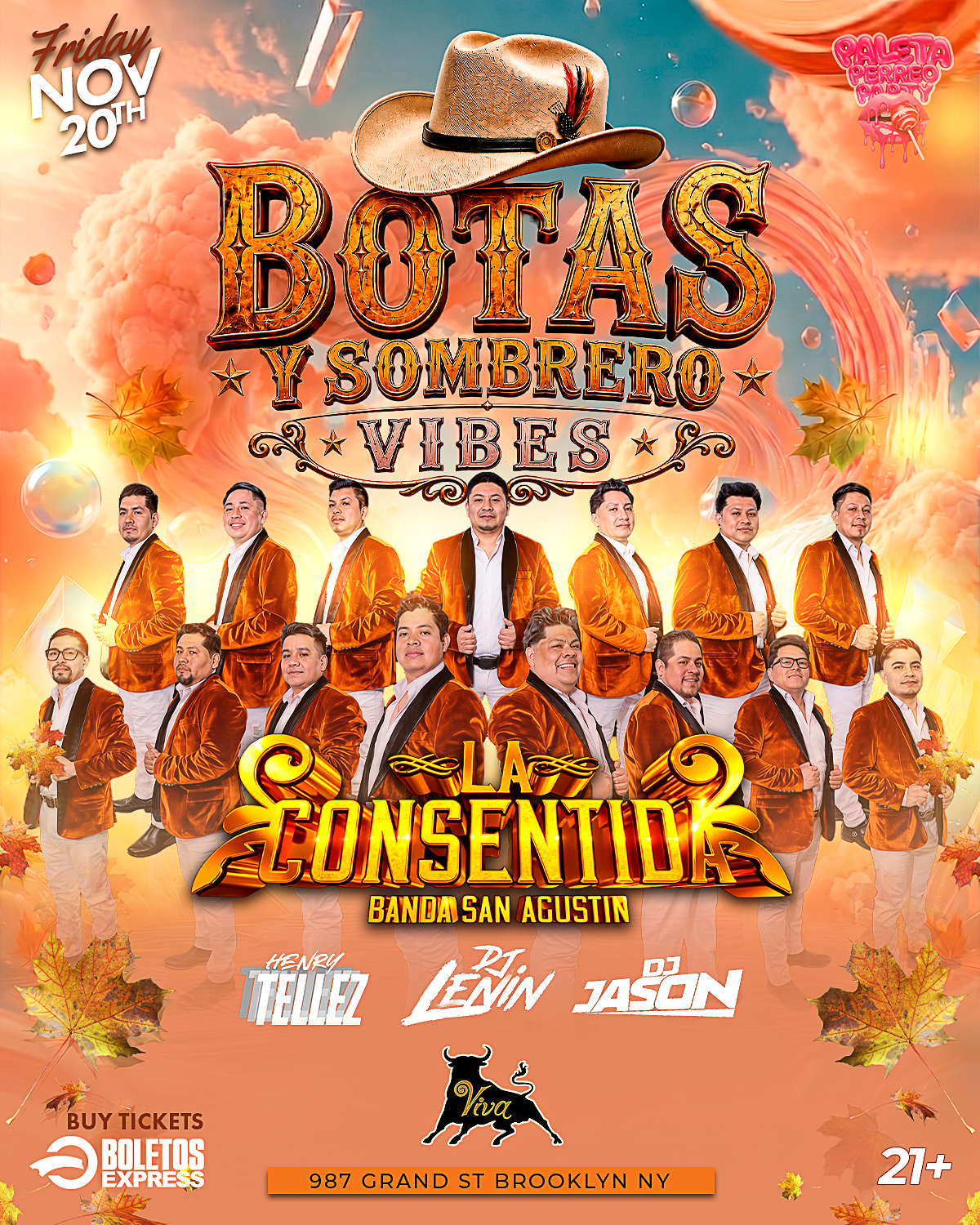 Botas Y Sombrero Vibes con La Banda Consentida