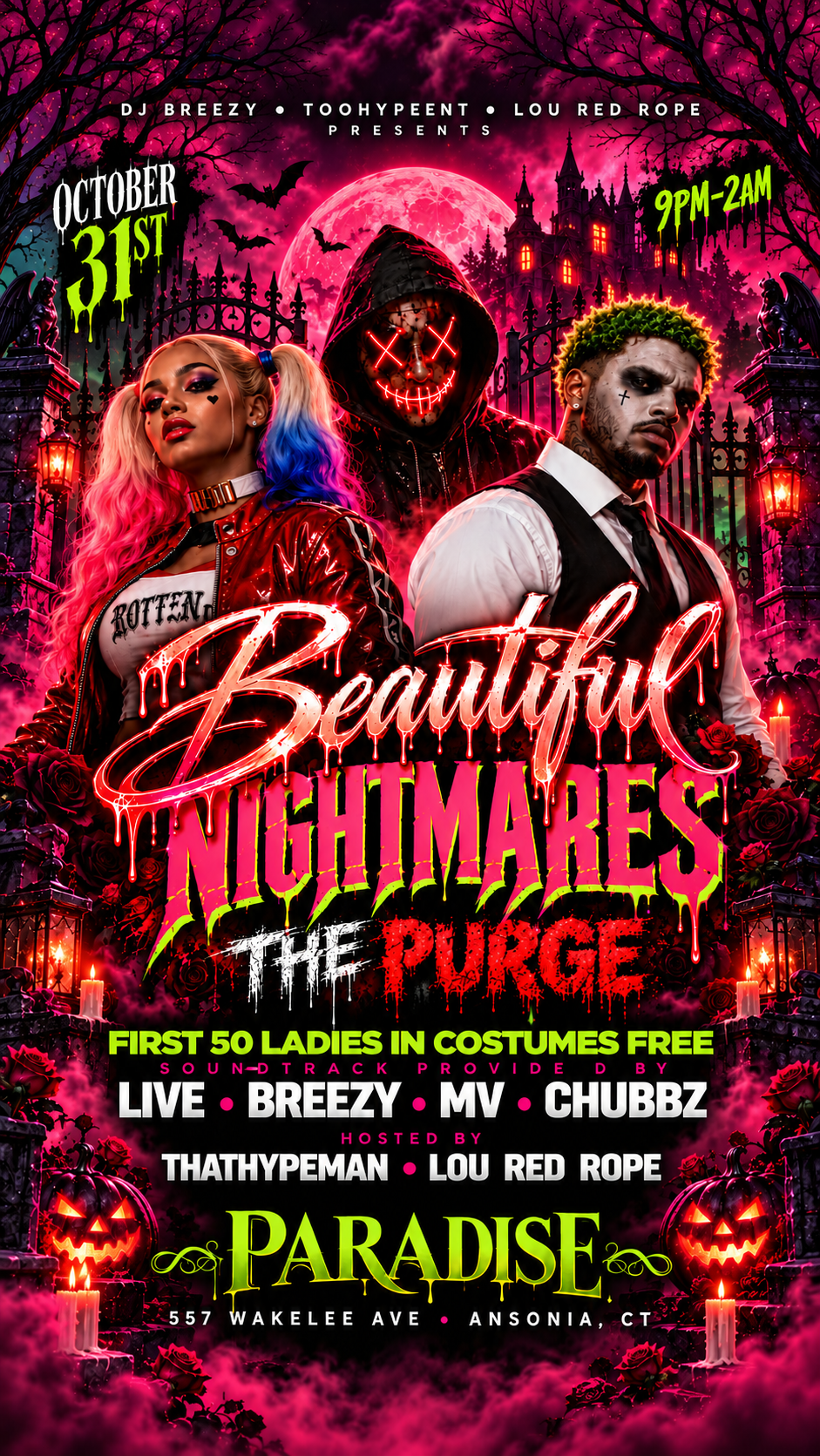 Buy tickets for BEAUTIFUL NIGHTMARE THE PURGE BEAUTIFUL NIGHTMARE THE PURGE